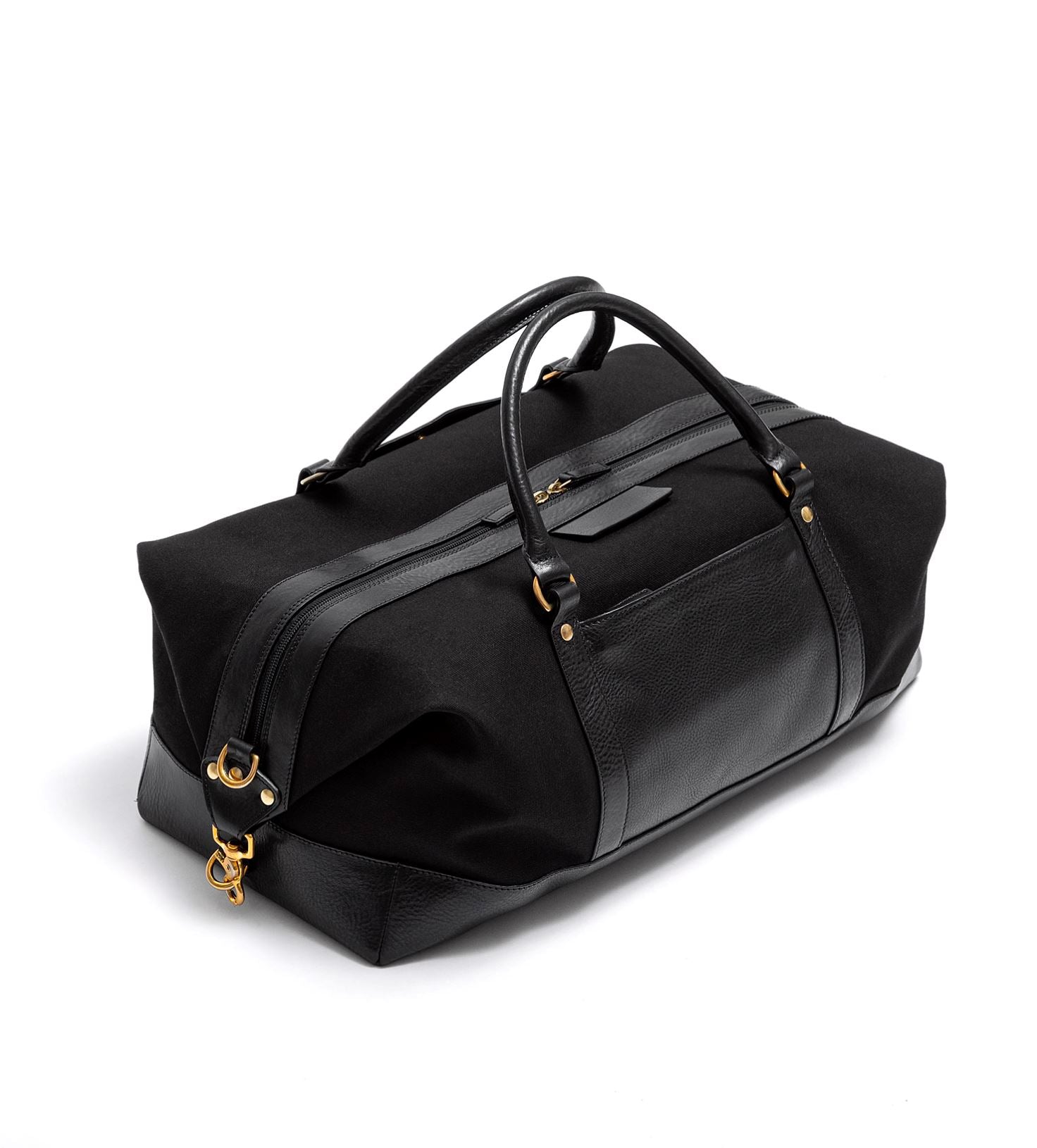 Canvas Duffle Bag - Schwarz Schuhe Atelier Treger