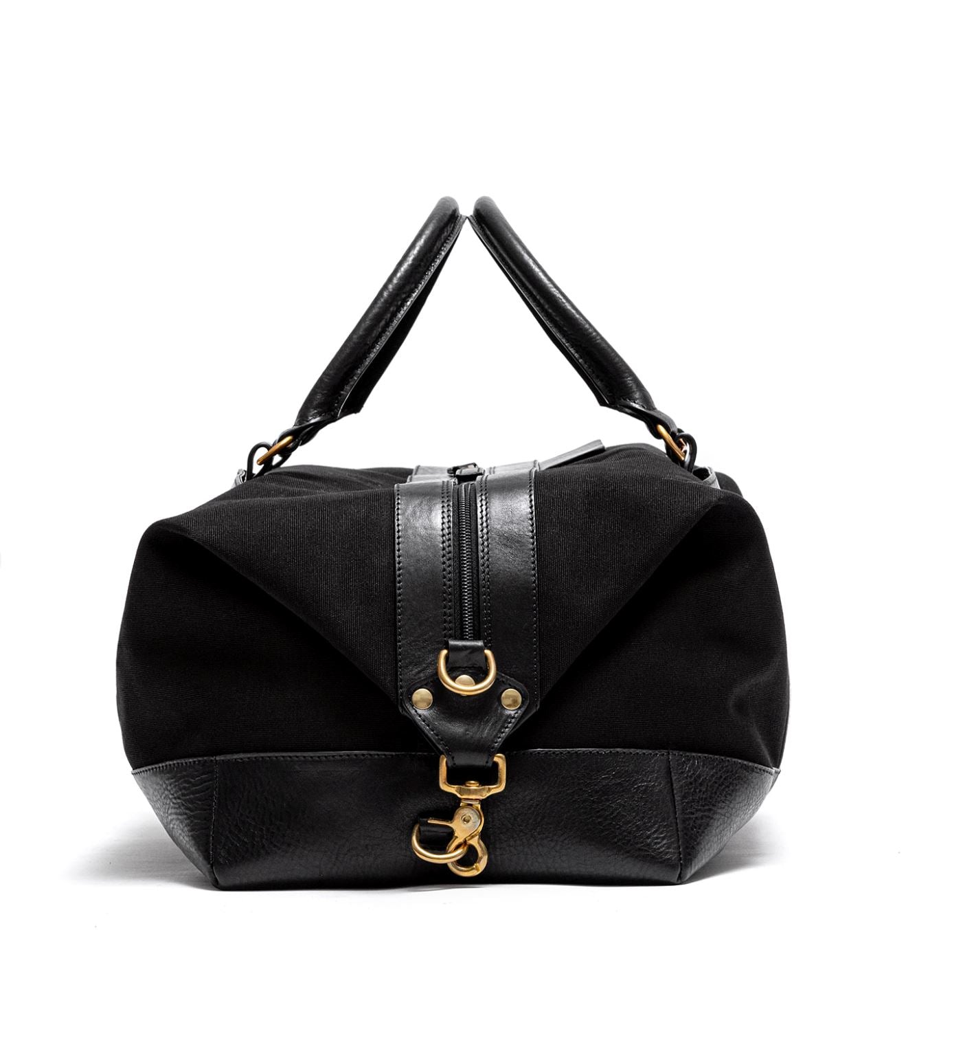 Canvas Duffle Bag - Schwarz Schuhe Atelier Treger