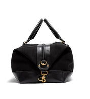 Canvas Duffle Bag - Schwarz Schuhe Atelier Treger