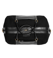 Canvas Duffle Bag - Schwarz Schuhe Atelier Treger