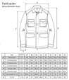 Field Jacket, wasserabweisender Oberstoff - Schwarz Atelier Treger 