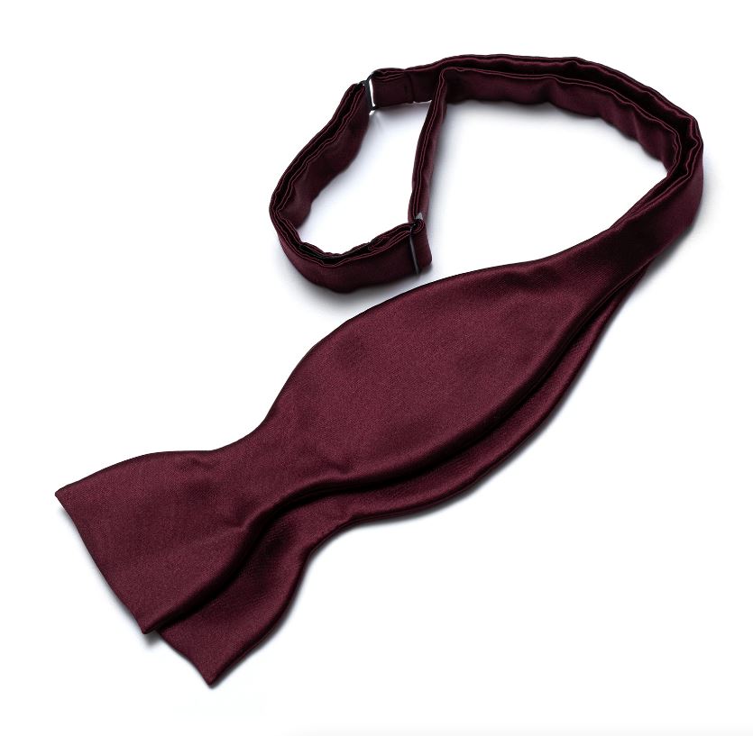 Fliege zum Binden Atelier Treger Bordeaux