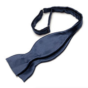 Fliege zum Binden Atelier Treger Marineblau