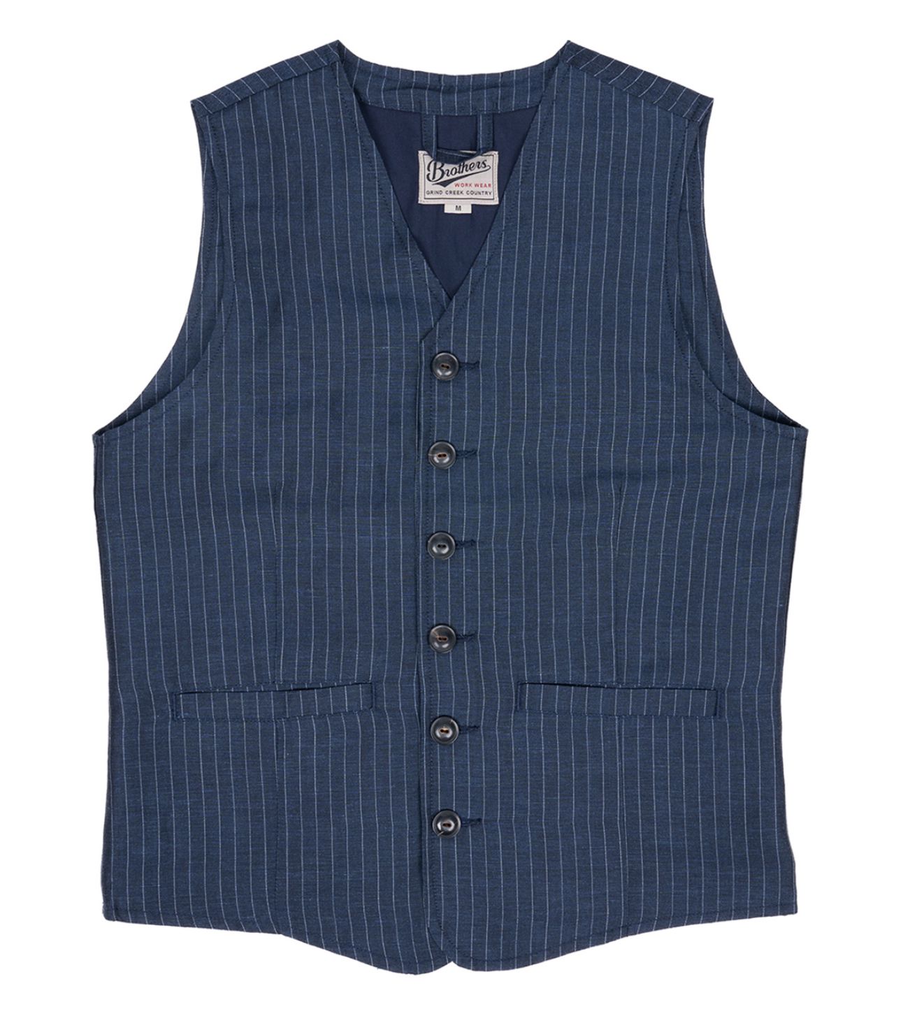 Gilet Chicago Blue Gilet Atelier Treger