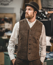 Gilet Upland brown Atelier Treger