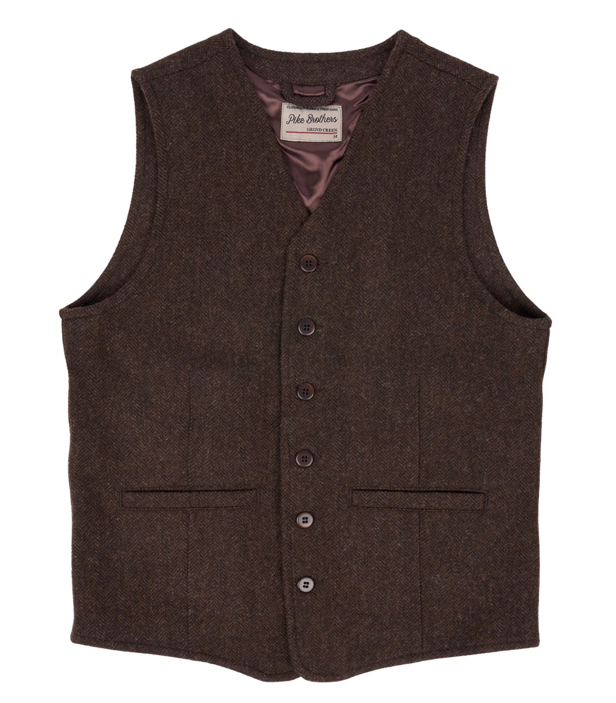 Gilet Upland brown Atelier Treger