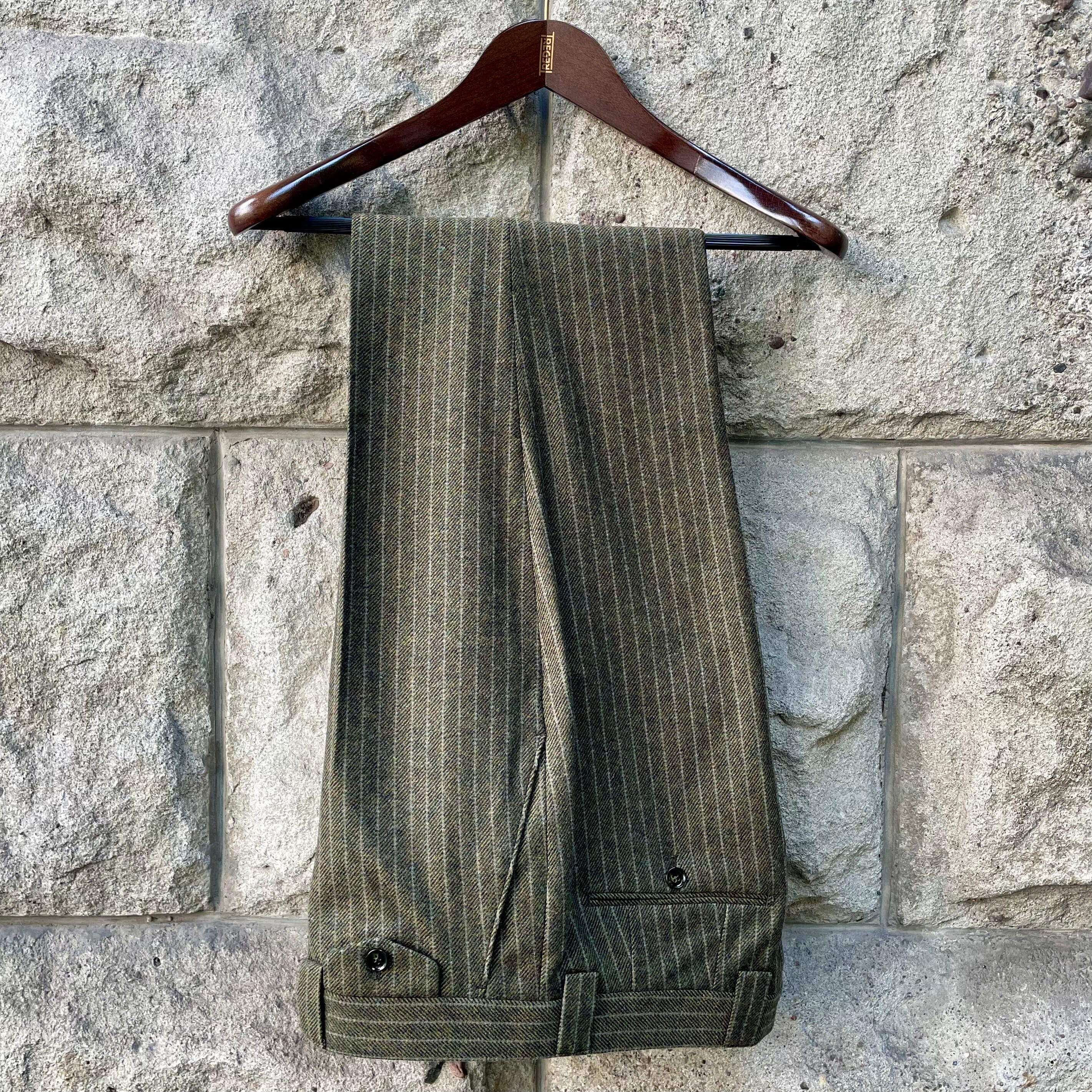 Hose Orlando oliv - Schweizer Design Hosen Atelier Treger