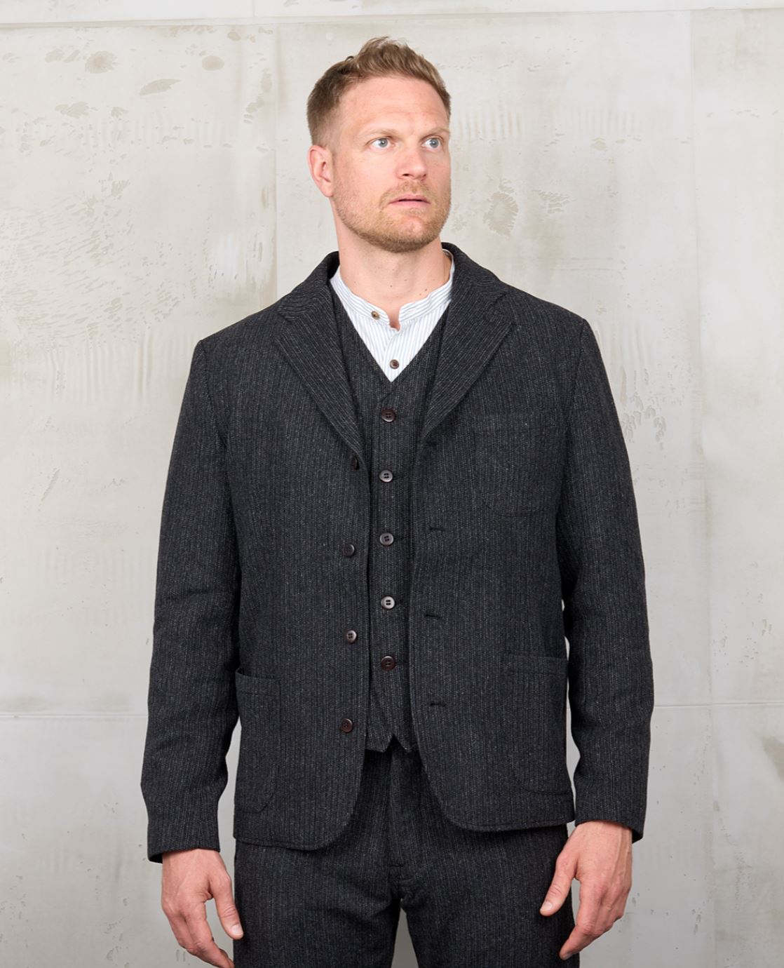 Jacket Glasgow grey Atelier Treger
