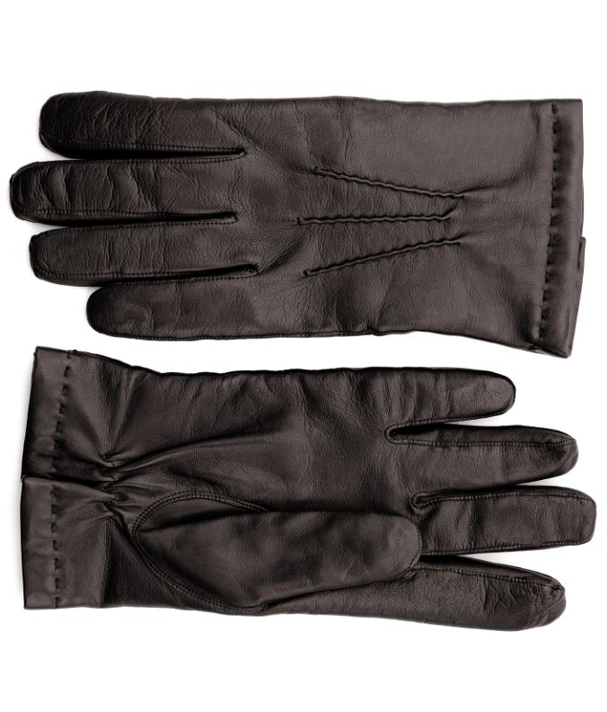 Klassische Herren Lederhandschuhe - Dunkelbraun Atelier Treger