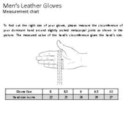 Klassische Herren Lederhandschuhe - Dunkelbraun Atelier Treger