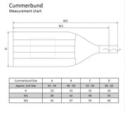 Kummerbund - Schwarz Atelier Treger
