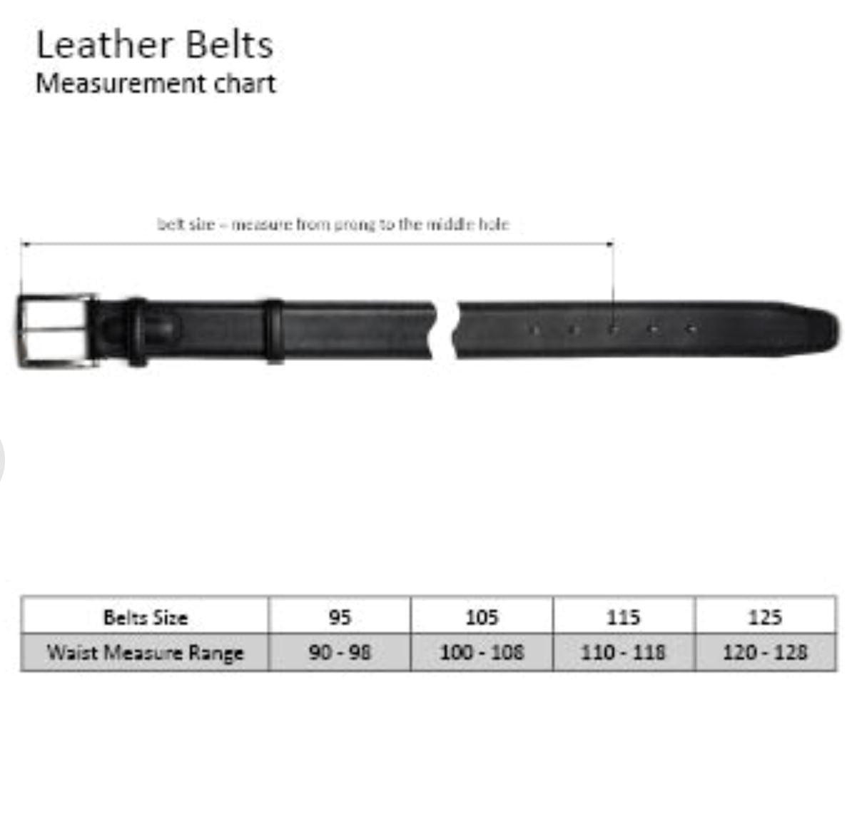 Ledergürtel mit Chrom Schnalle - Schwarz Schuhe Atelier Treger