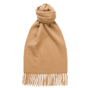 Luxuriöser Schal, 100 % Kaschmir Atelier Treger Sand