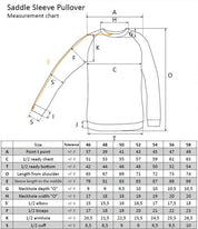 Pullover aus Lammwolle mit Sattelärmeln - Hellblau Atelier Treger