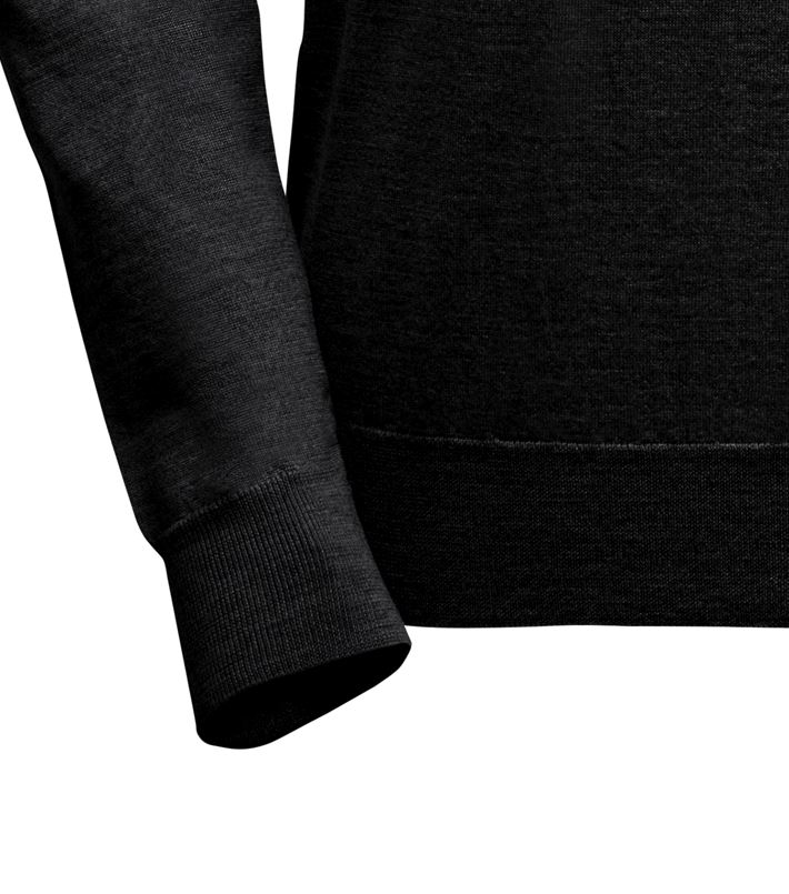 Pullover mit V-Ausschnitt - Anthrazit Atelier Treger