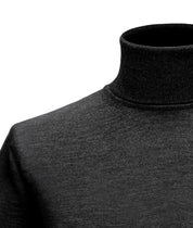 Rollkragenpullover - Anthrazit Atelier Treger