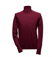 Rollkragenpullover - Burgund Atelier Treger