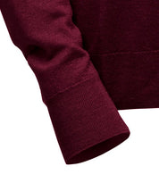 Rollkragenpullover - Burgund Atelier Treger