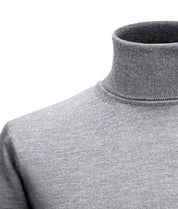 Rollkragenpullover - Hellgrau Atelier Treger