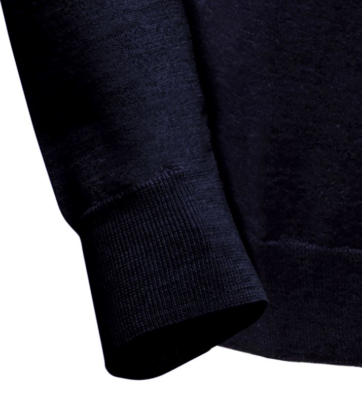 Rollkragenpullover - Marineblau Atelier Treger