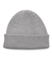 Strickmütze Beani - Navy Atelier Treger Hellgrau