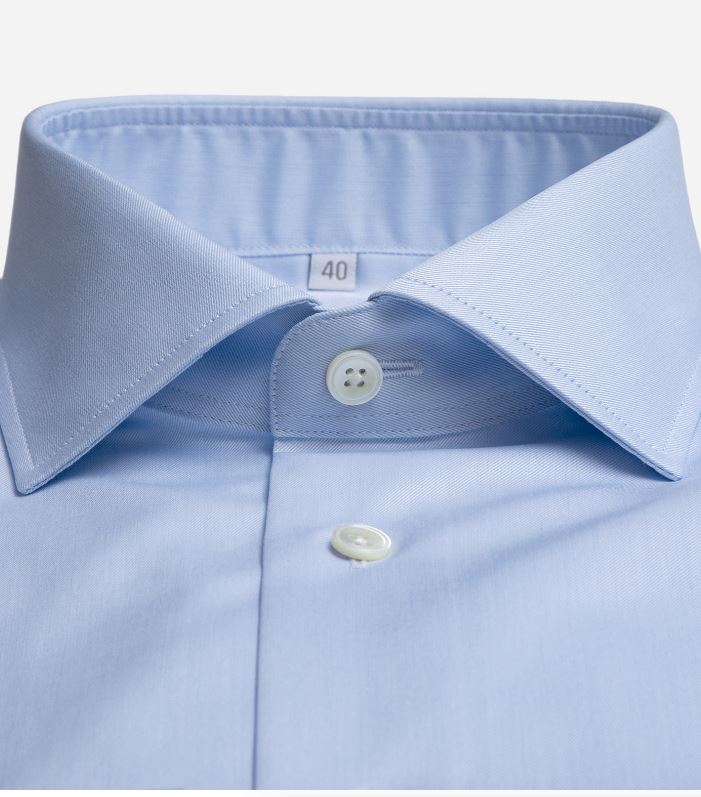 Twill Business Hemd, Einfache Manschette Atelier Treger