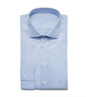 Twill Business Hemd, Einfache Manschette Atelier Treger