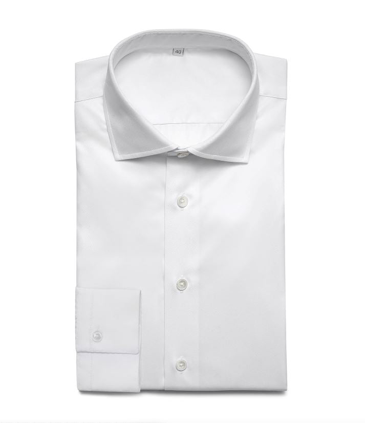 Twill Business Hemd, Einfache Manschette Atelier Treger