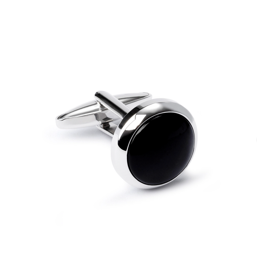 Cufflinks, crystal