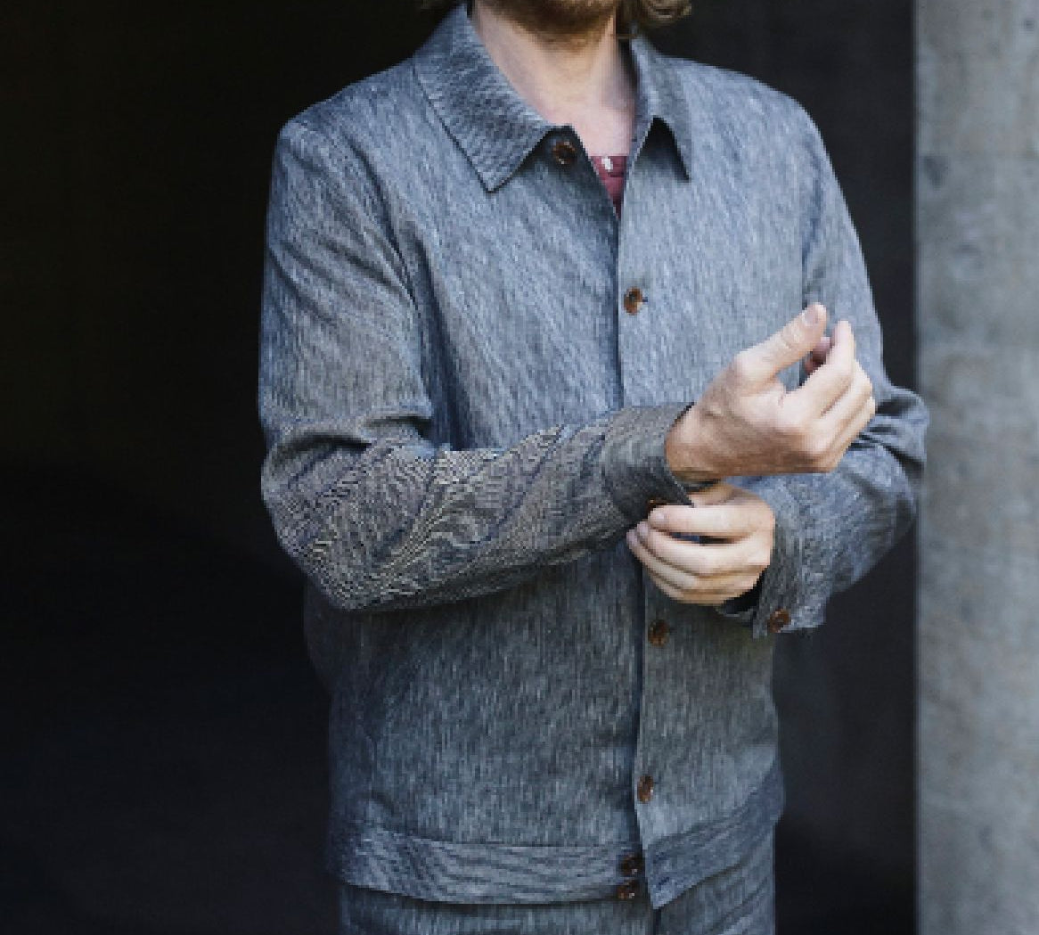 Blouson Lou Linen - Schweizer Design Atelier Treger 