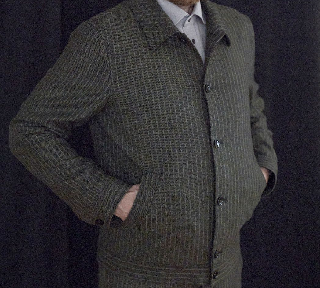 Blouson Orlando oliv - Schweizer Design Atelier Treger 