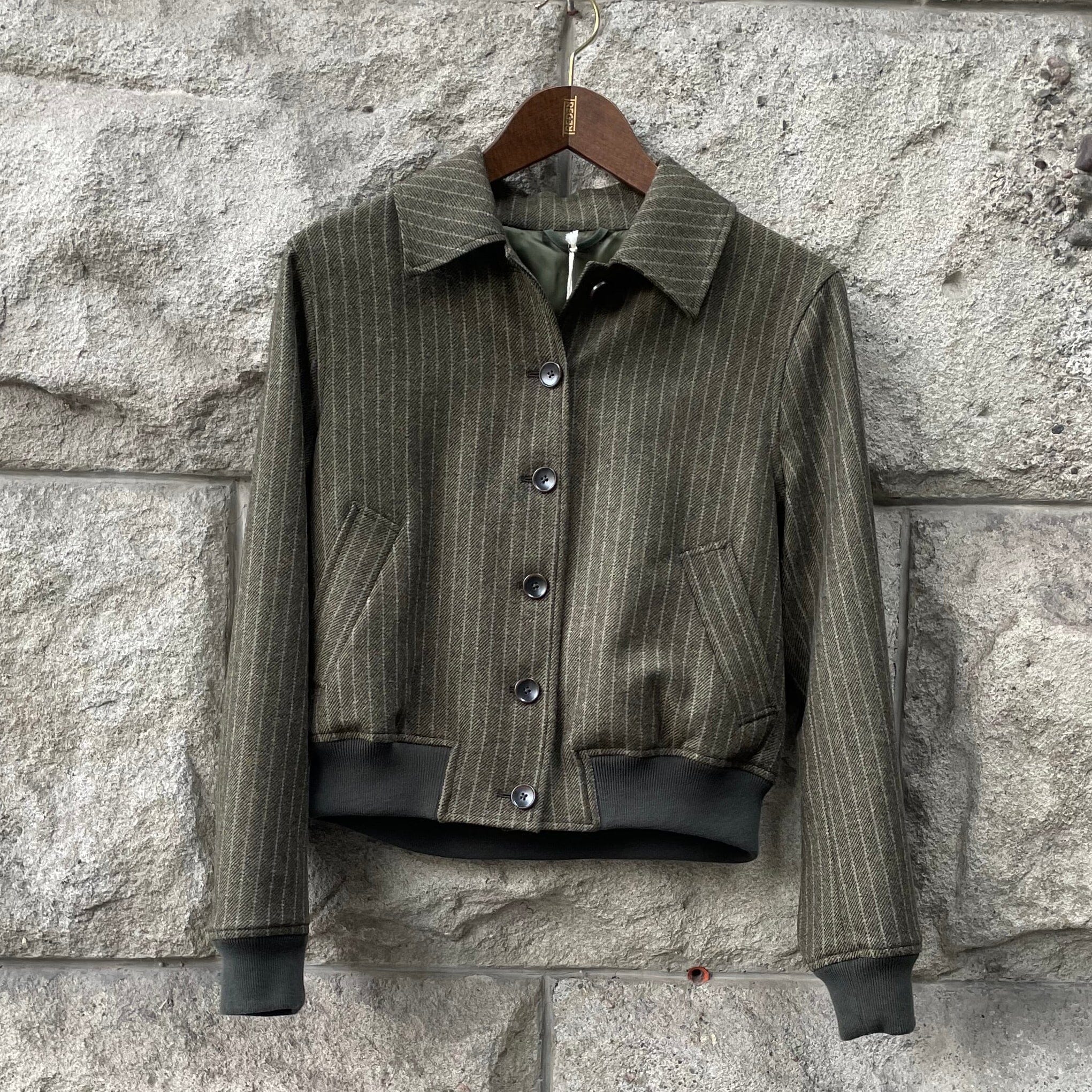 Blouson Orlando oliv Woman - Schweizer Design Atelier Treger 