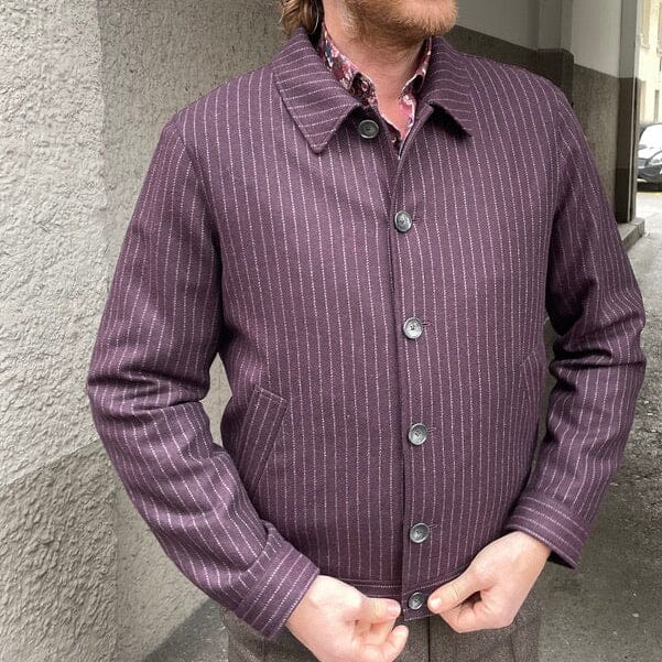 Blouson Orlando plum - Schweizer Design Atelier Treger 