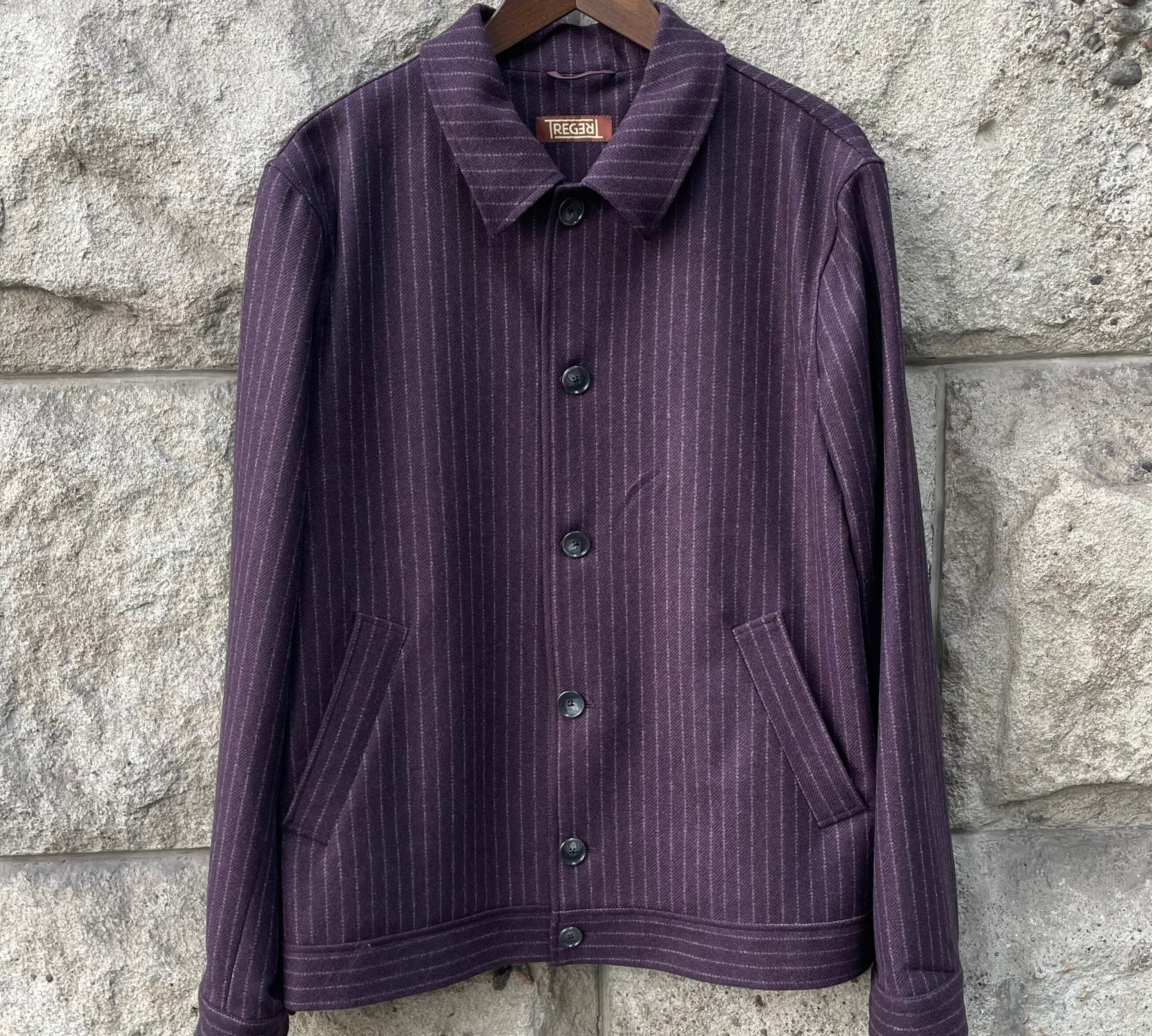 Blouson Orlando plum - Schweizer Design Atelier Treger 