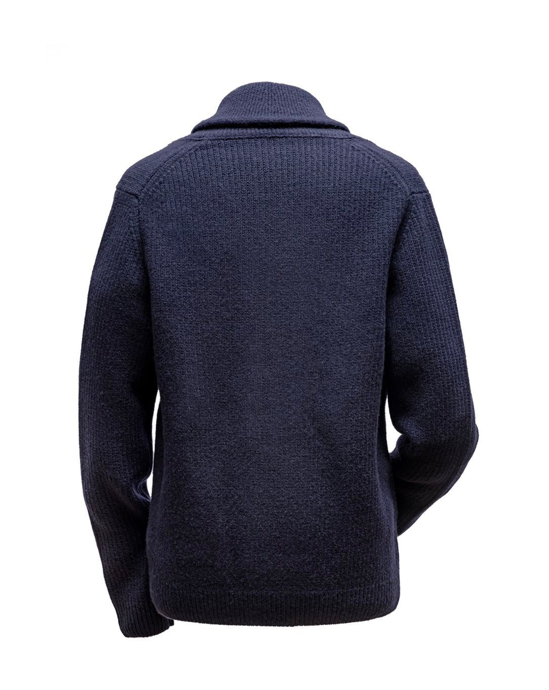 Borélio's Cardigan mit Schalkragen dunkelblau Atelier Treger 