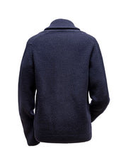 Borélio's Cardigan mit Schalkragen dunkelblau Atelier Treger 