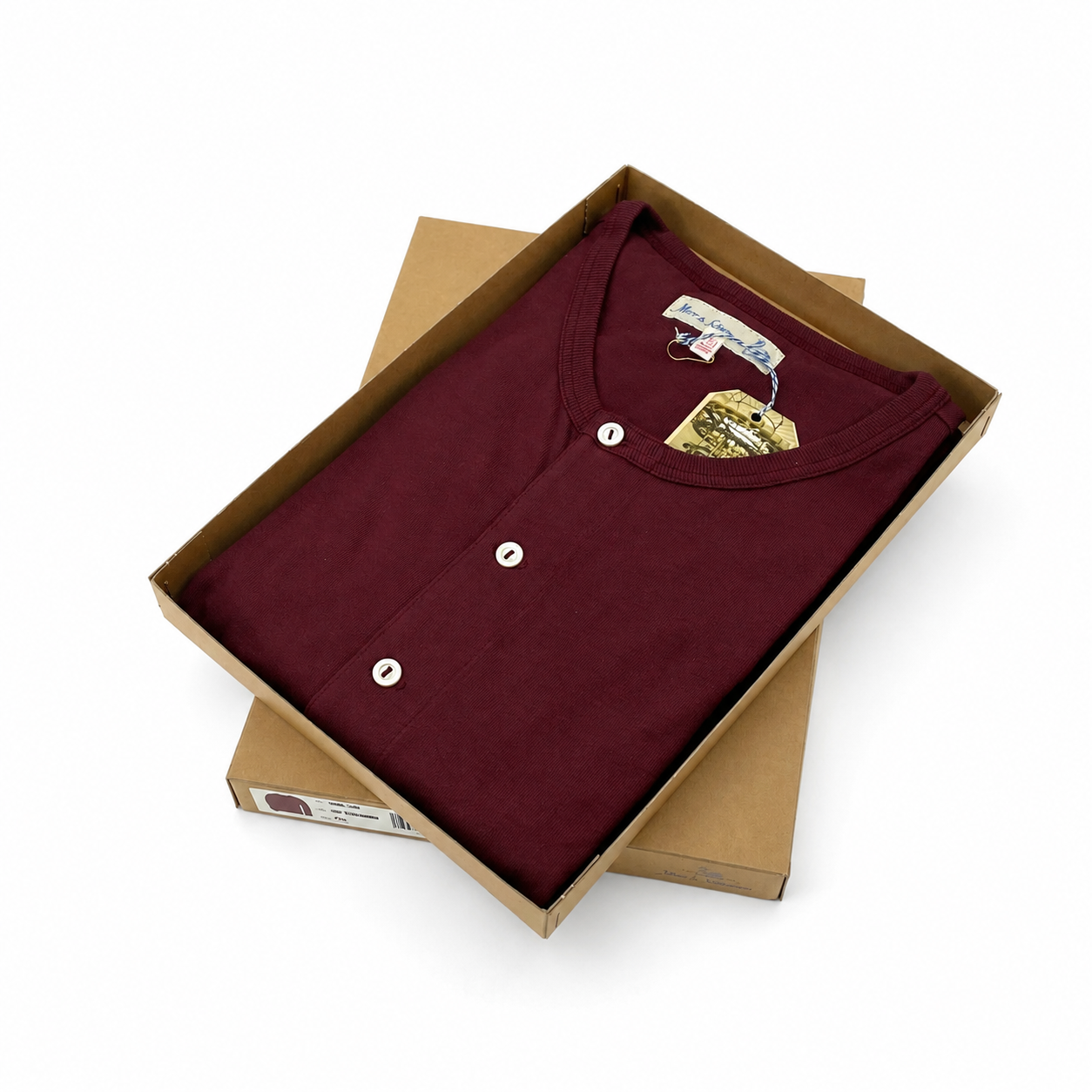 Chemise - manches longues - couleur naturel