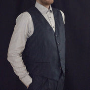 Gilet Bela Black - Schweizer Design Gilet Atelier Treger 