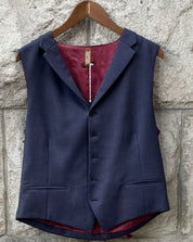 Gilet Benny Blue - Schweizer Design Atelier Treger 