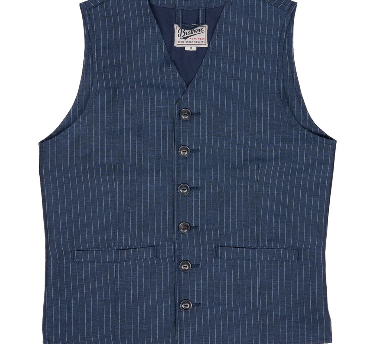 Gilet Chicago Blue Gilet Atelier Treger 