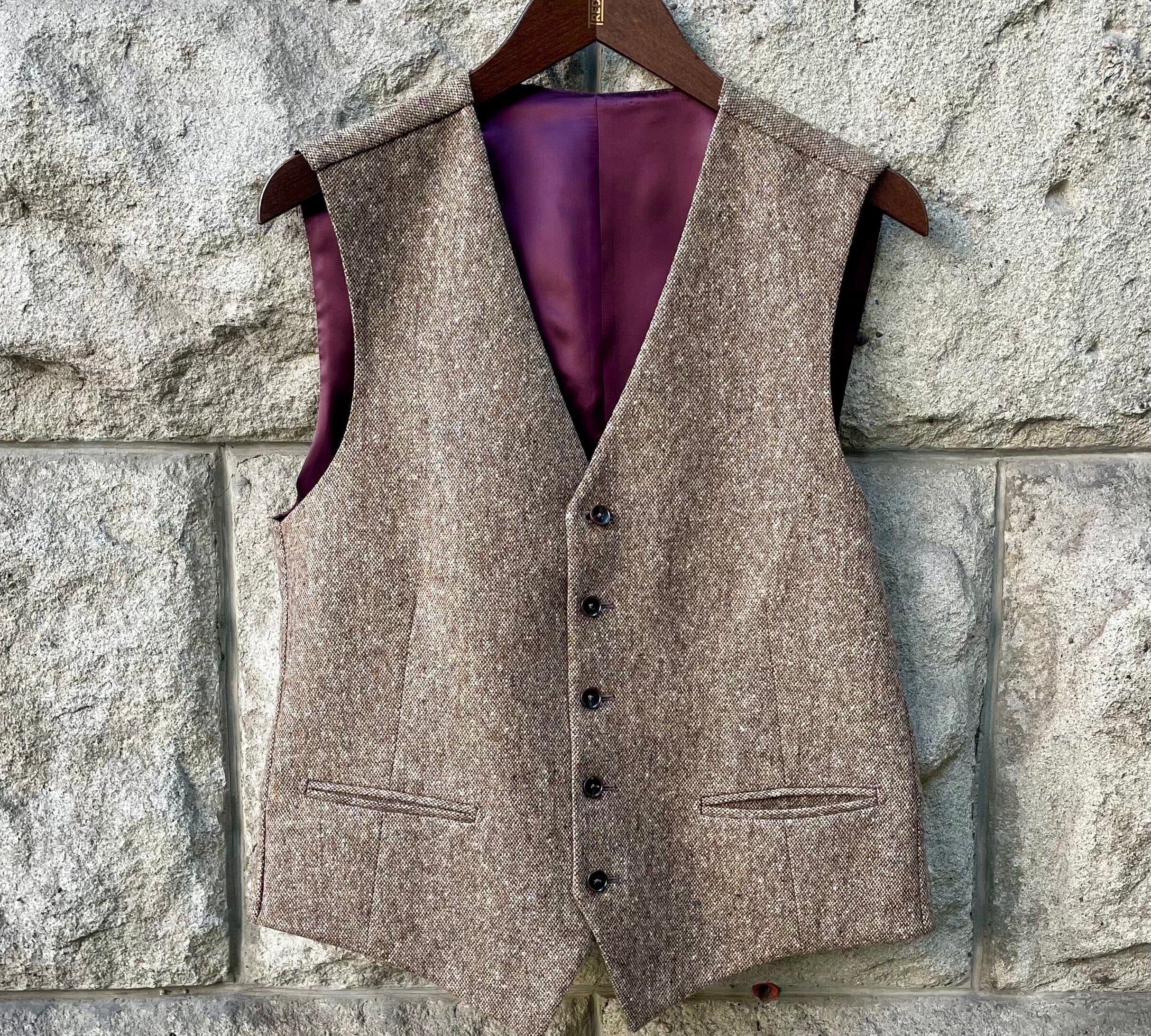 Gilet Jack brown - Schweizer Design Gilet Atelier Treger 