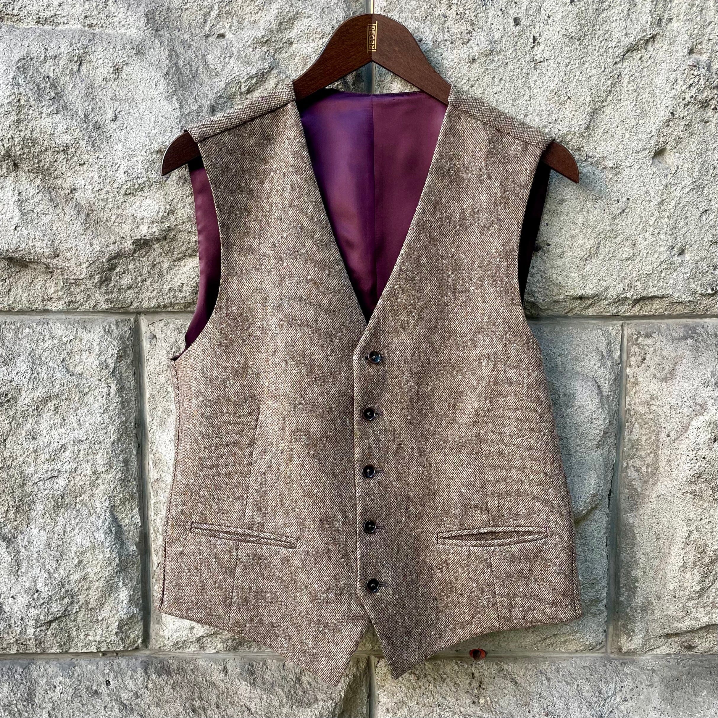 Gilet Jack brown - Schweizer Design Gilet Atelier Treger 