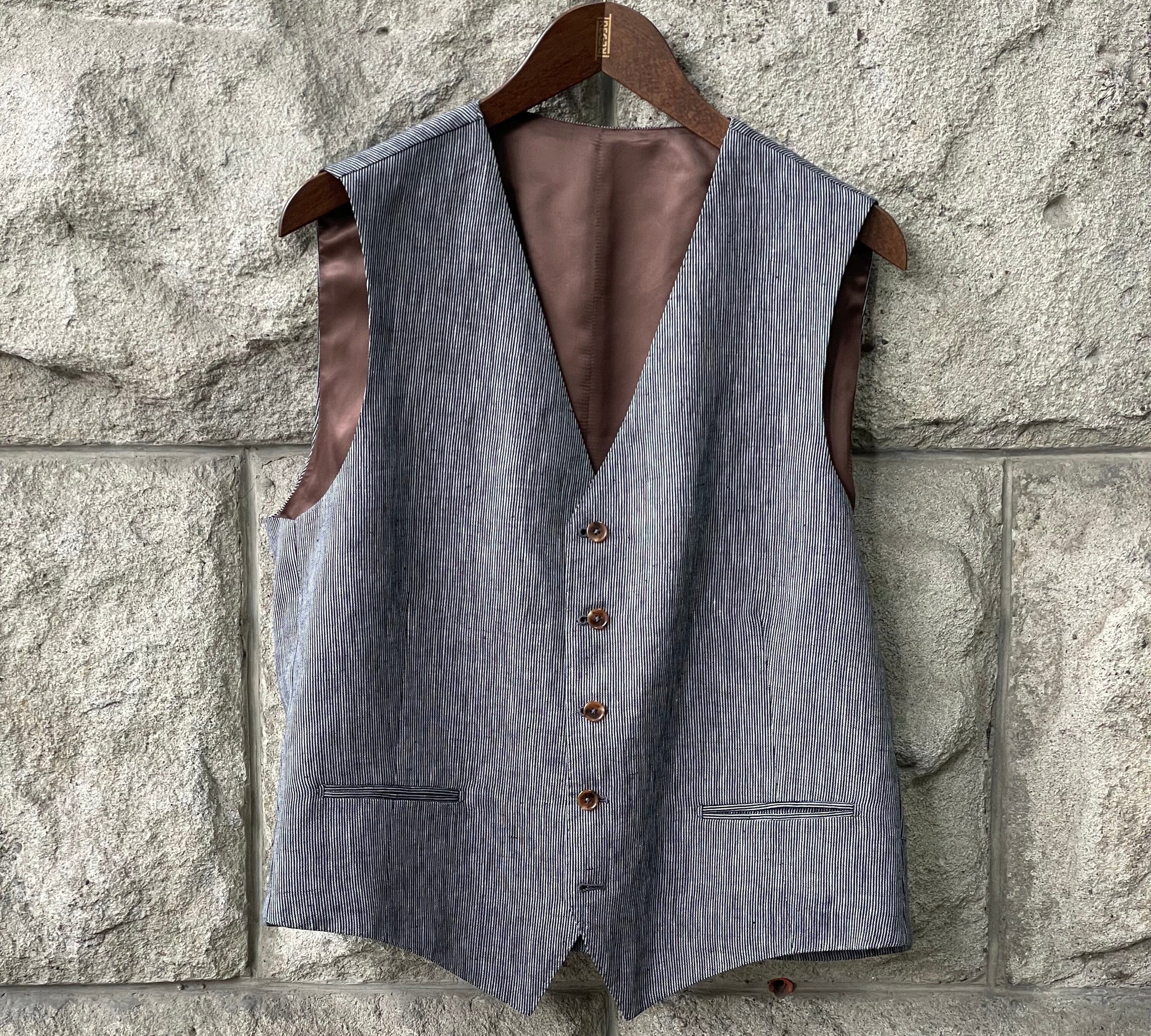 Gilet Lou Linen - Schweizer Design Gilet Atelier Treger 