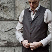 Gilet Pit Peaky - Schweizer Design Gilet Atelier Treger 