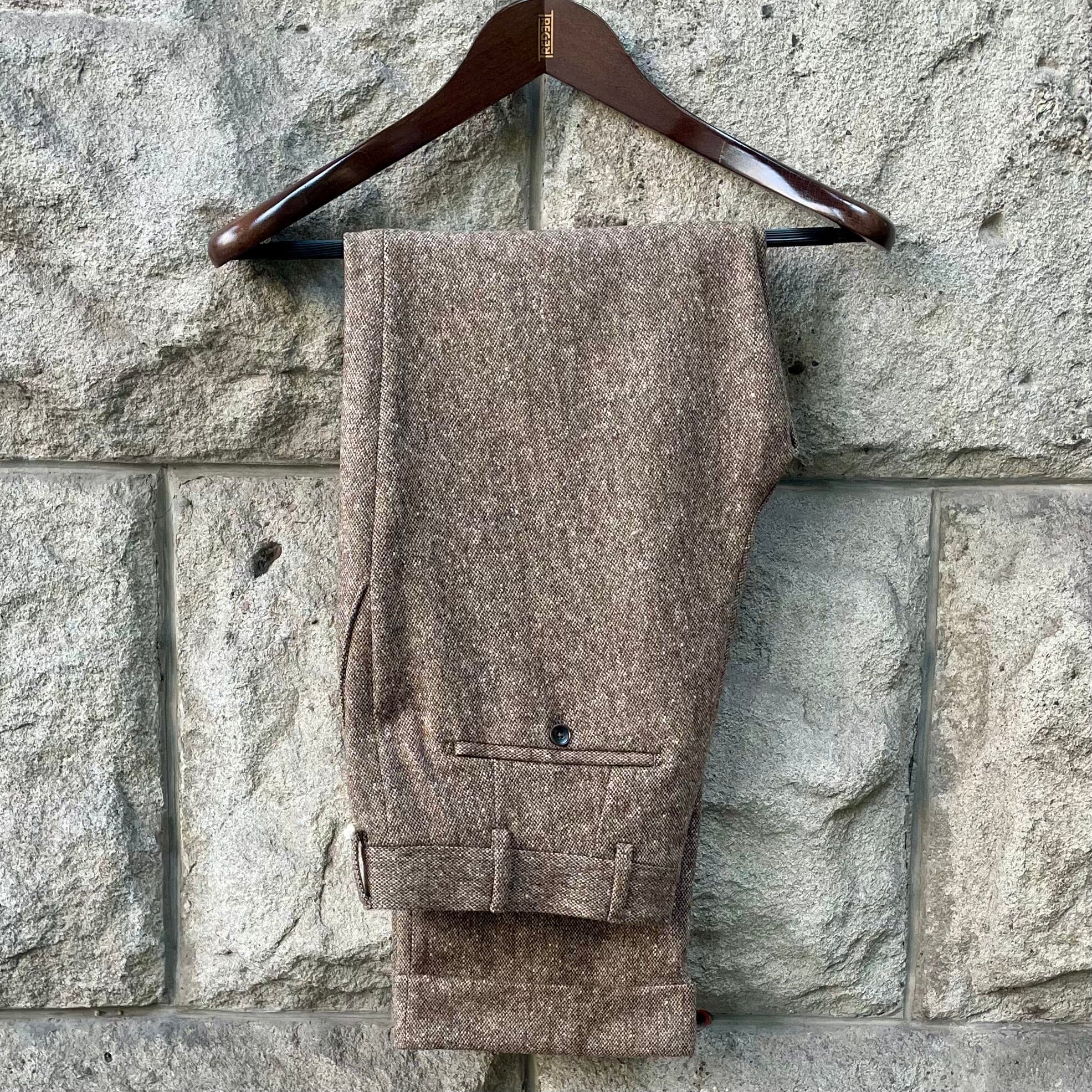 Hose Jack brown - Schweizer Design Hosen Atelier Treger 