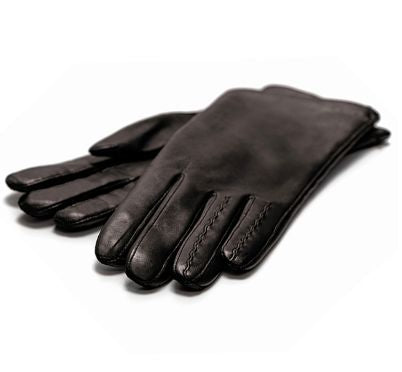 Klassische Damen Lederhandschuhe - dunkelbraun Atelier Treger 