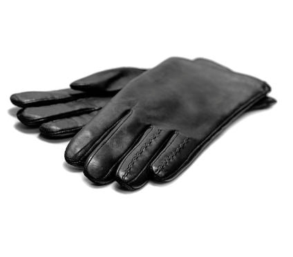 Klassische Damen Lederhandschuhe - schwarz Atelier Treger 