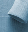 Pullover aus Lammwolle mit Sattelärmeln - Hellblau Atelier Treger 
