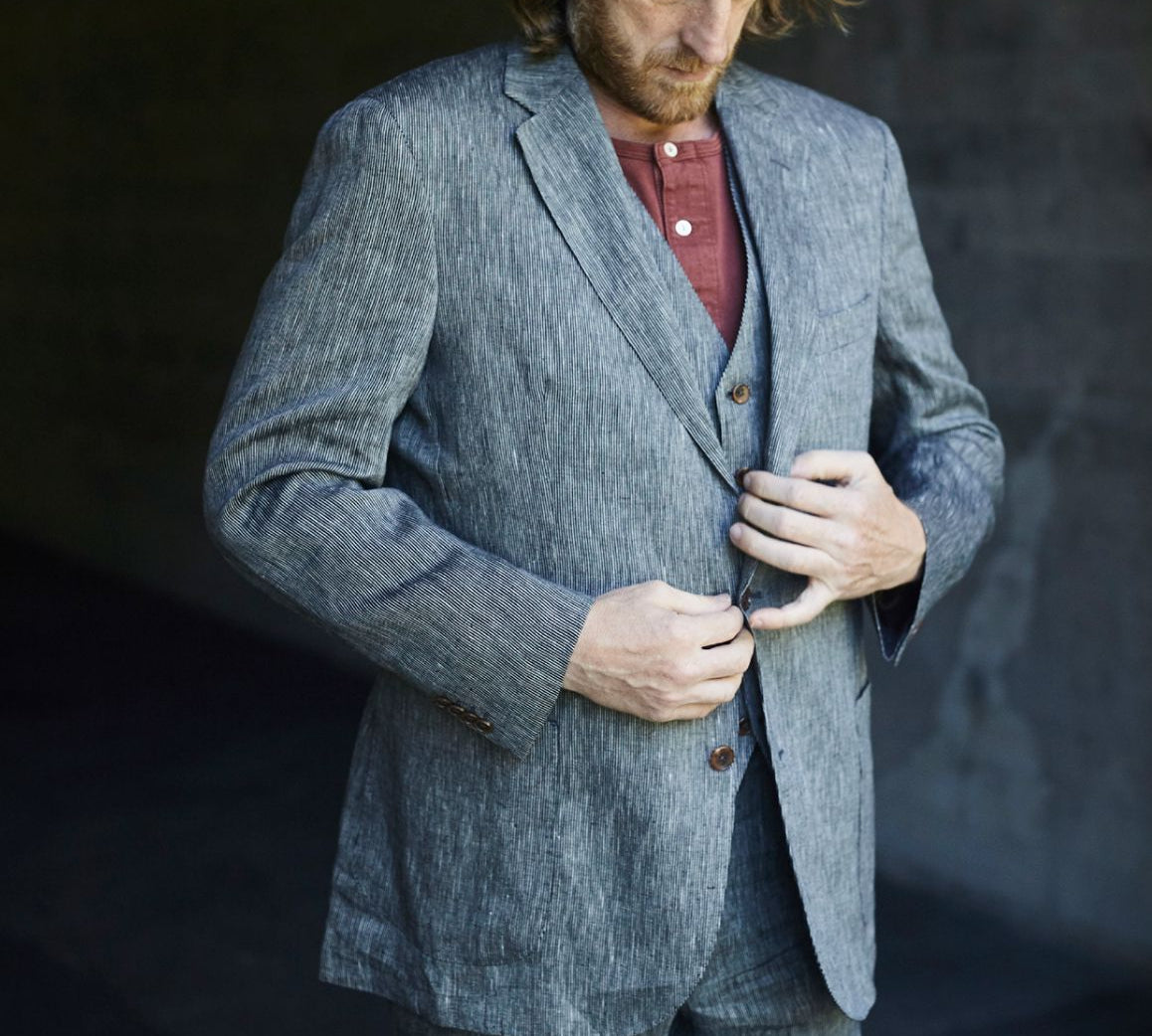 Sakko Lou Linen - Schweizer Design Atelier Treger 