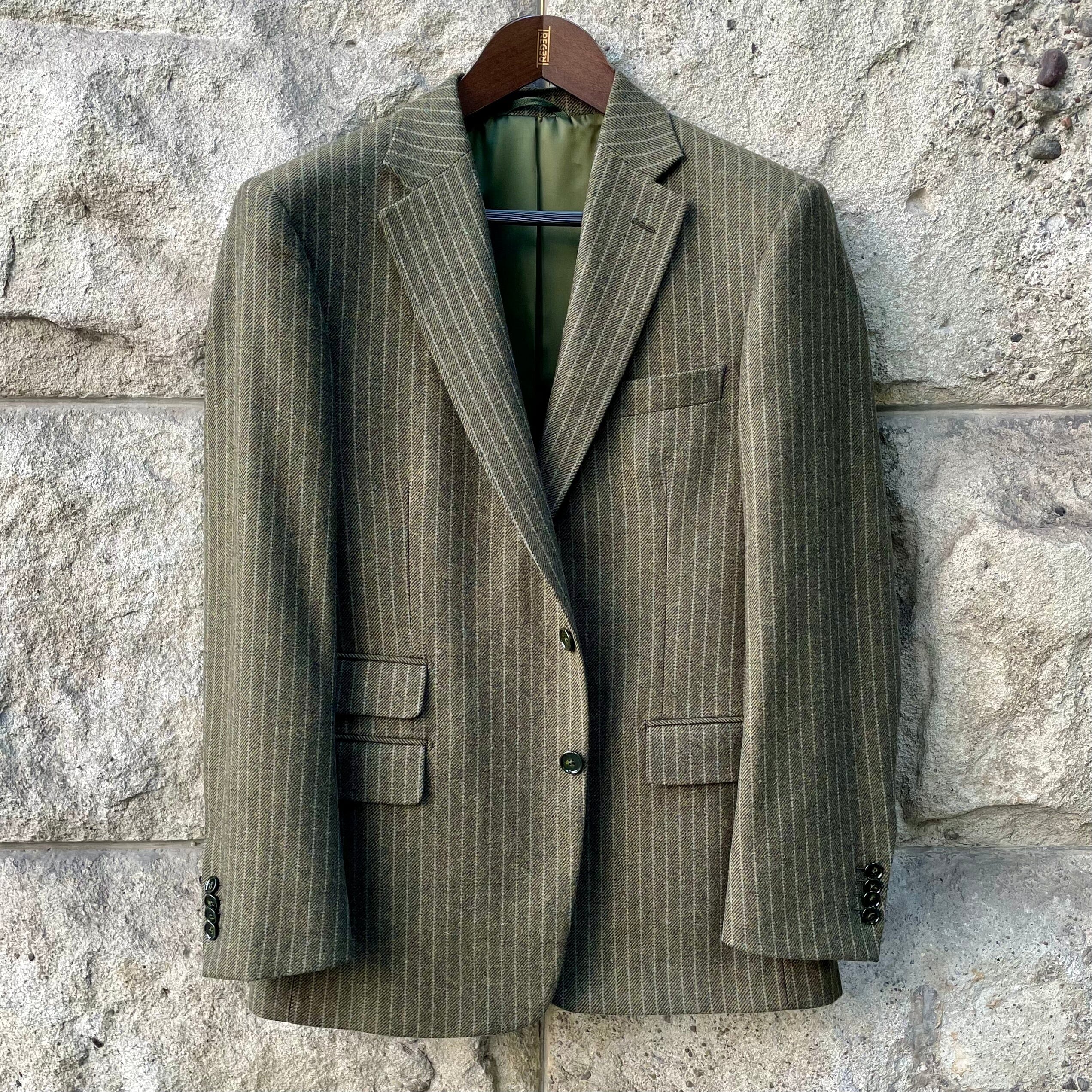 Sakko Orlando olive - Schweizer Design Atelier Treger 